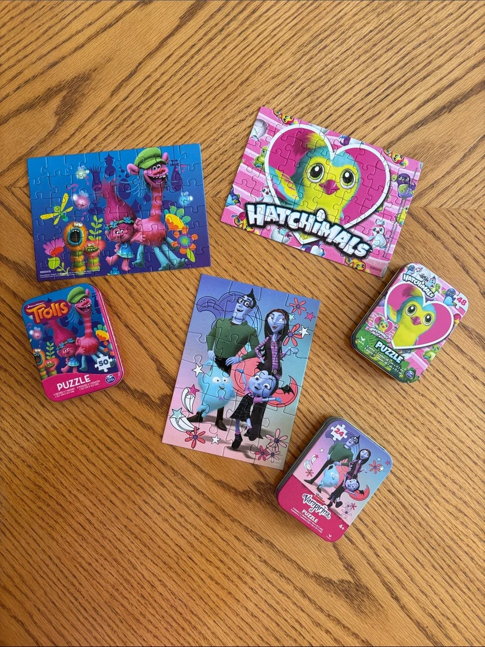 Kids Character Themed Puzzle Bundle (Set of 3)